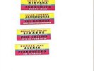 DISCHI  RADIO  JUKEBOX  MAGIC  MASTER  1996   PROMO  45  RPM  STICKERS