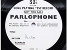 With The Beatles - 2 x 1-Sided UK 1963 Mono *TEST PRESSING* Parlophone LPs
