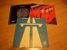 Kraftwerk: 3 Electronik-Kult-LP's AUTOBAHN, RADIO-ACTIVITY & DIE MENSCH MASCHINE