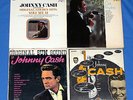 JOHNNY CASH -WITH HIS HOT AND BLUE GUITAR+ GET RHYTHM+ GOLDEN HITS 2---4 SUN LPS