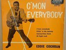 EDDIE COCHRAN - CMON EVERYBODY ORIGINAL UK LONDON 45 EP