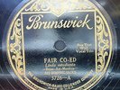 (R) SIX JUMPING JACKS Jazz 78rpm US Brunswick 3726 Fair Co-Ed/Our American Girl