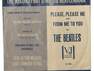 Beatles Please, Please, Me/From Me to You VJ 581  & promo sleeve