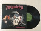 MEGADETH : KILLING IS MY BUSINESS... LP ORIG 1ST EDITION 1985 COMBAT GREEN LABEL