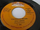 HOLY SMOKE DET RARE HARD ROCK FUZZ GUITAR  FIDDLERS LABLE 45 CHAMPAGNE DREAMS