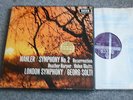 UK Decca SET 325/6: Mahler no 2, LS, Solti, 2lp