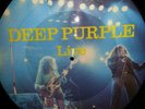 DEEP PURPLE  LIVE  picture disc VINYL RARE