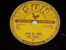 Sun Record 78 rpm  287 Carl Perkins Lend Me Your Comb/Glad All Over