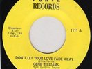 KANSAS CITY FUNK 45-GENE WILLIAMS-DON'T LET YOUR LOVE FADE /DO IT GOOD on FORTE