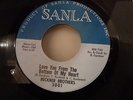 Northern soul Record 45RPM (7 inch) Buckner Brothers Love You From The Bottom Of