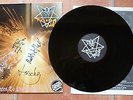 RUNNING WILD - GATES TO PURGATORY + ORIGINAL AUTOGRAMME VOM ERSTEN LINE-UP 1984