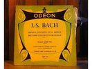 HENRYK SZERYNG & GABRIEL BOUILLON / JS BACH violin concertos / RARE ODEON LP