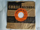 BUDDY HOLLY EARLY IN THE MORNING  STONE MINT UNPLAYED 45 ORIGINAL CORAL  SLEEVE
