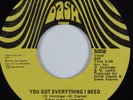 Deep Soul/Funk 45 DON HOLLINGER You Got Everything I Need DASH HEAR