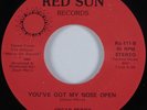 Modern Soul Boogie 45 OSCAR PERRY You've Got My Nose Open RED SUN NM HEAR
