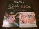 THE WHO - A QUICK ONE ( HAPPY JACK ) & THE WHO SELL OUT 2X LP / DELUXE GATEFOLD