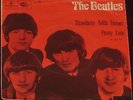 BEATLES Strawberry Fields Forever / Penny Lane -  1967 Norway 45 w p/s