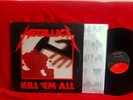 METALLICA LP Kill Em All ELEKTRA 1983 2nd Press NICE COPY