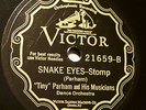 Hot Victor 21659 Tiny Parham Musicians-Snake Eyes Stomp (Chicago 1928) beauty
