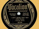 BLUES 78 : THE HOKUM BOYS WITH CASEY BILL WELDON ON VOCALION 03156