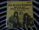 THE BOSTON BOPPERS DID YOU GET WHAT YOU WANTED GLAM PROTO PUNK