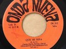 LITO BARRIENTOS - Que se sepa / MONSTER LATIN FUNK SALSA - El Salvador ROENA 45
