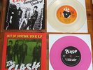 The Clash Complete Control signed + promos + Combat Rock picdisc Pistols Damned