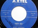 MARC ANTHONY 45 Party Doll / Once Only Once ROCKER Teen BUDDY KNOX 1961 w1286