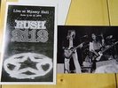 RUSH 2112. RARE CONDENSED PROGRAM MASSEY HALL 1976  with PHOTO