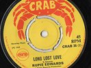 Rupie Edwards LONG LOST LOVE / UNCERTAIN Crab Records BOSS reggae rocksteady UK