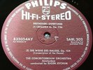SABL 202 Beethoven Overtures Eugen Jochum 1 st Plum Silver HI-FI STEREO