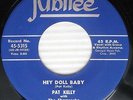 PAT KELLY w the SHAMROCKS hey doll baby / cloud 13 ORIG.1959 ROCKABILLY 45 cc411