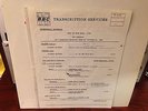 LED ZEPPELIN  BBC TRANSCRIPTION SERVICE 1981 ROCK HOUR CONCERT 2LP EX