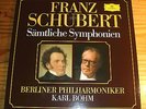 SCHUBERT Complete Symphonies BÖHM 5-LP-Box DG