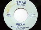 BOBBY SAKIE & RARE SPICE Reggae 45rpm Mean To Me b/w Mean Version LISTEN