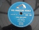ELVIS PRESLEY LAWDY MISS CLAWDY UK PRESS HMV RECORDS POP.408 78 RPM