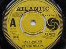 RARE ATLANTIC DEMO Esther Phillips And I Love Him UK 7
