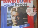 DAVID BOWIE  HEROES 2015 RARE FRENCH BLUE 7
