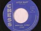 HOWLIN' WOLF: Little Baby / Down In The Bottom 45 rare Blues & R&B
