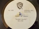 TOWER OF POWER CLEAN SLATE / SO VERY HARD TOGO ACETATE Rare Listen