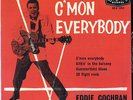 EDDIE COCHRAN=UK= 4 TRACK EP.=C'MON EVERYBODY=TRI=LONDON=45 ROCK N ROLL 7