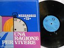 MESSAGGIO 73 - Una ragione per vivere - raro prog rock xian LP RUSTY rrs30322