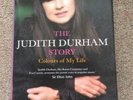 THE JUDITH DURHAM STORY COLOURS OF MY LIFE BY GRAHAM SIMPSON HARDBACK COPY