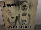 Venom Possessed LP SIGNED BY ALL THREE MEMBERS vinyl water damage Metallica