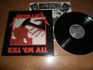 METALLICA Kill 'Em All LP vinyl NO BARCODE MRI-069