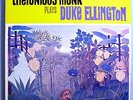 THELONIOUS MONK w/OSCAR PETTIFORD MONK PLAYS DUKE VERY RARE'55 RIVERSIDE MONO LP