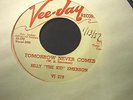 Billy The Kid Emerson-Every Woman I know/Tomorrow 45 VEE JAY promo R&B SOUL