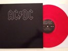 AC/DC - BACK IN BLACK - RARE RED COLOR VINYL LP NEAR MINT (NM)