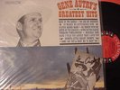 1961 GENE AUTRY WESTERN LP & '50's SIGNED ARCADE CARD, 