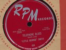 Little George Smith RPM 434 E R&B 78 Blues In The Dark b/w Telephone Blues